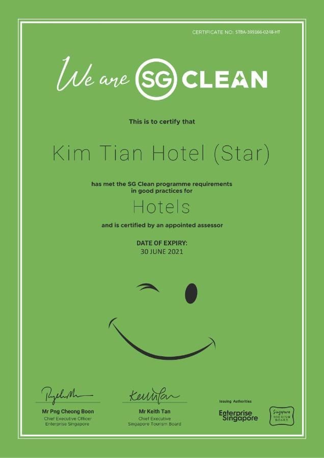 Kim Tian Hotel Star Singapore Bagian luar foto